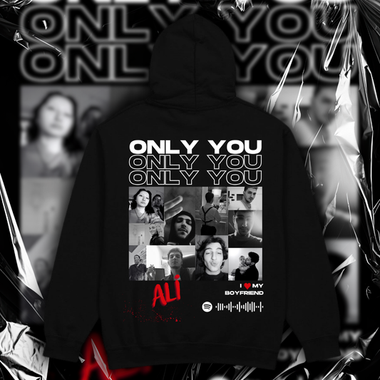 Luvetti™ Only You Kişiye Özel Tasarım Hoodie